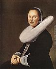 Johannes Cornelisz. Verspronck Portrait of a Woman painting